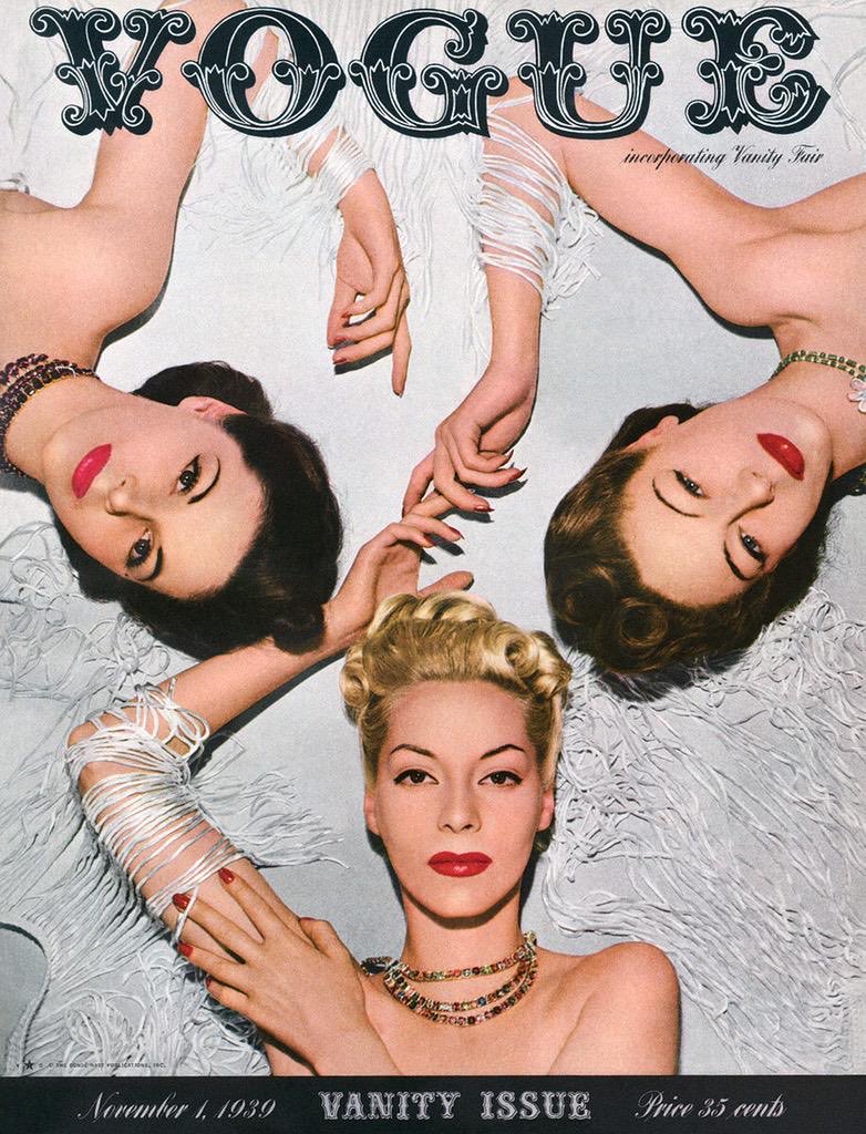 jacquemusx's tweet photo. Vogue covers from 1939 🖤 https://t.co/415AHQuiRa