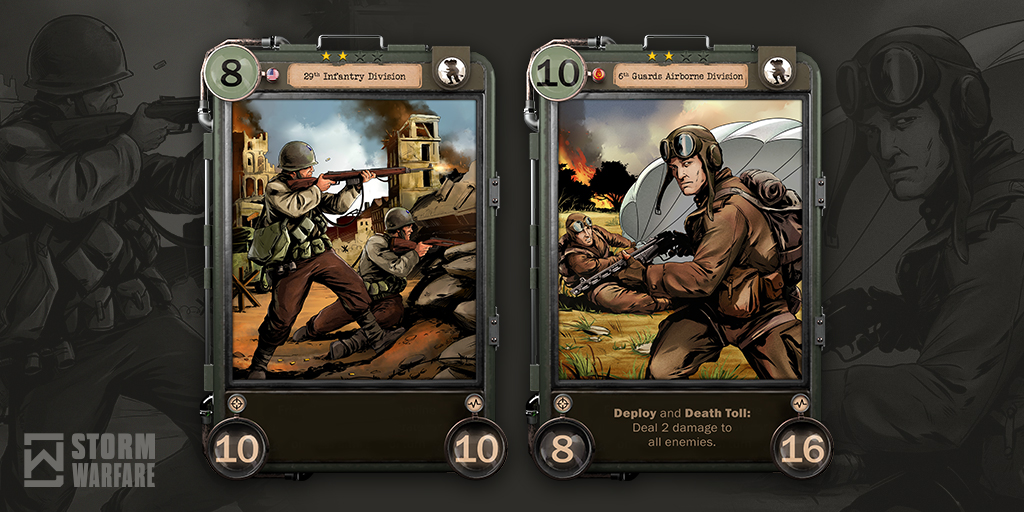 StormWarfare's tweet photo. Get ready to be blown away by his striking visuals and illustrations for #StormWarfare in-game cards.
3/3
#GameDev #Gaming #Web3Gaming #Web3Game #WW2 #NftGame #NFT https://t.co/VdaqOIIwJK