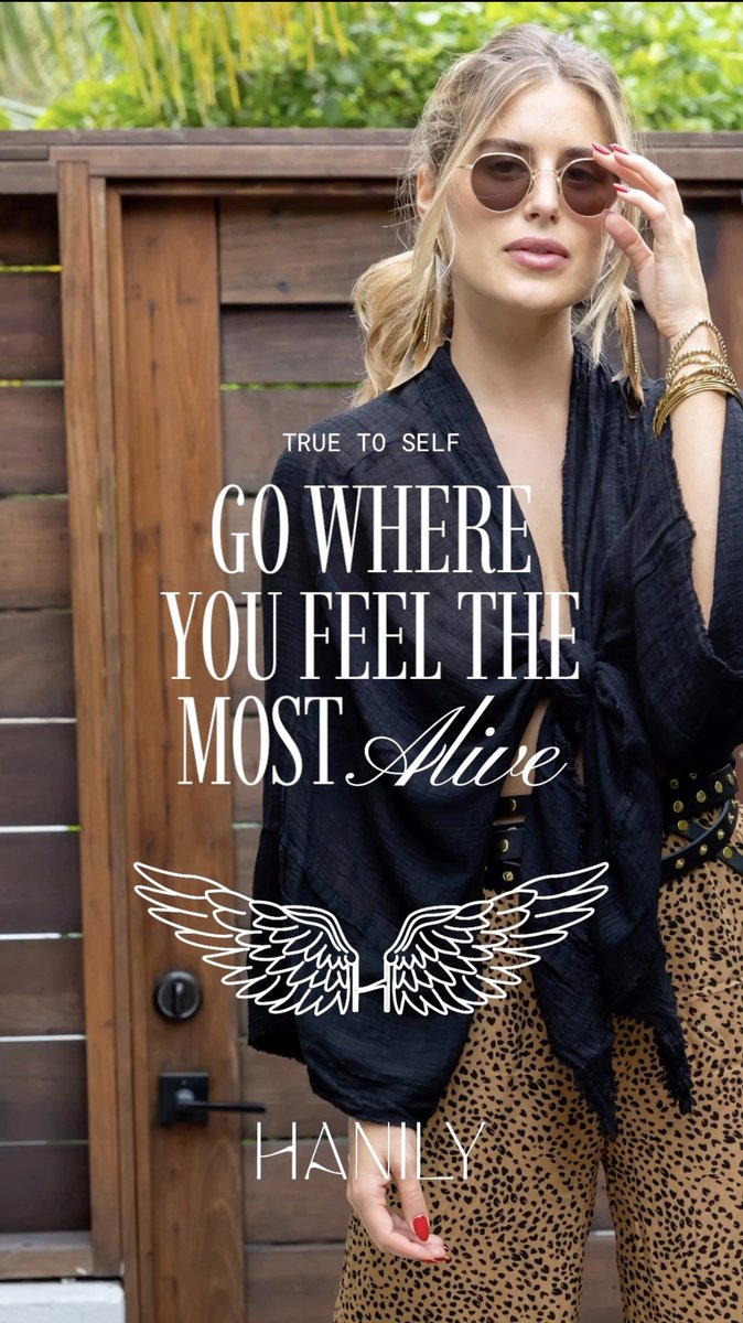 HanilyDesign's tweet photo. Just be true to self and go where you feel the most alive, and don't forget the animal prints! Available online 😍
#hanily #hanilystyle #hanilydesign
#animalprints #bohochic #fashion #fashionstyle #womensfashion #onlineboutique #truetoself #truetoselfapparel #fashioninspo https://t.co/gDzAI9Yy80