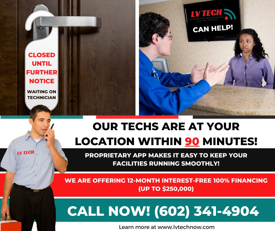 Are you waiting on a technician to fix your hotel locks or security system? You don't have to wait more than 90 minutes with LV TECH. Give us a call today to see how we can help!
#lowvoltagetechnician #hospitality #hotelmanagers #hotelmanagement #hospitalitymanagement