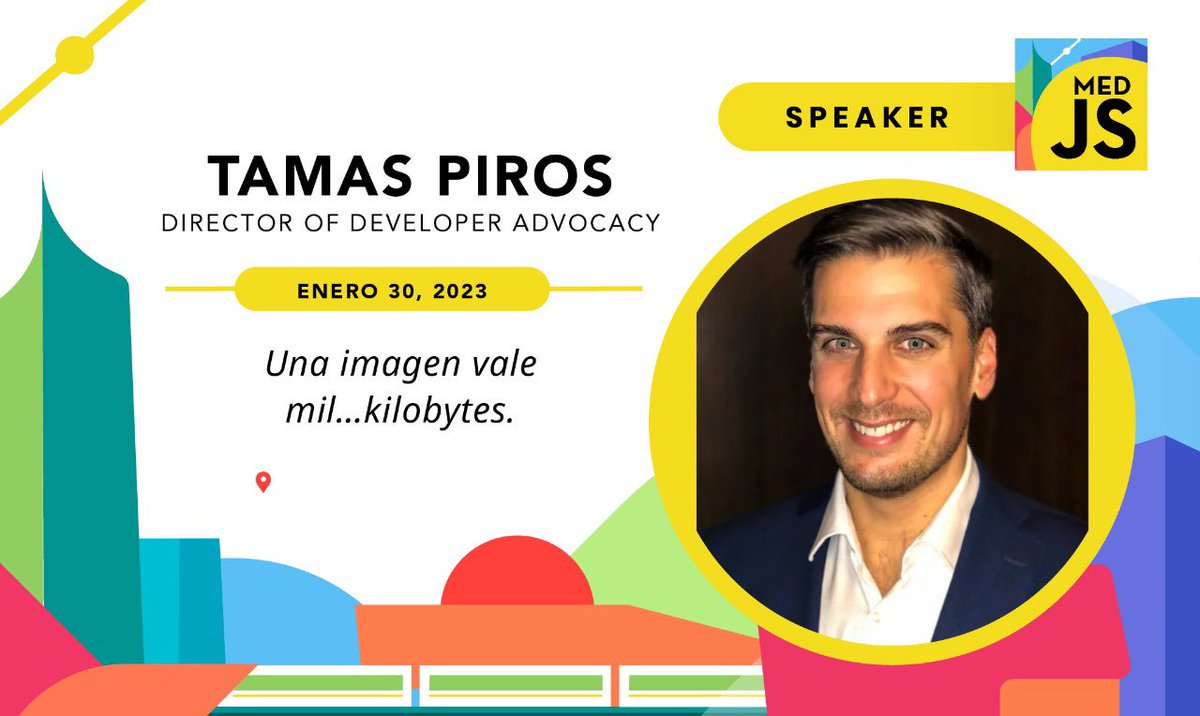 Agregue en su calendario esta fecha.

<a href="/MedellinJS/">MedellinJS</a> vuelve el 30 de enero con un invitado internacional <a href="/tpiros/">Tamas Piros</a> 👨🏼‍💻🤙🏻