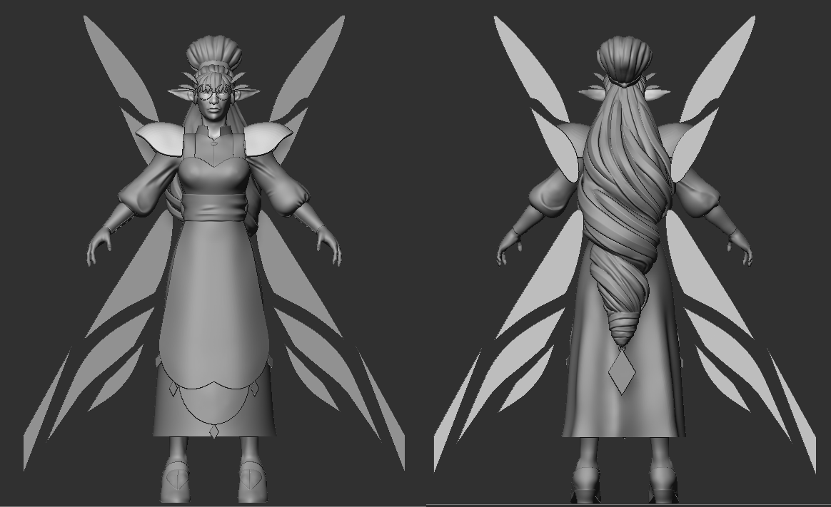 RoyalRogue_'s tweet photo. I wasn't sure of the state of Twitter recently so I haven't been posting, but here's where the model is currently up to!
I've actually made a tumblr now, where I'll be able to make more in-depth posts about my progress.
https://t.co/XIL98NEyjm

#zbrush #3dsculpt https://t.co/WSHZ7XjJ53
