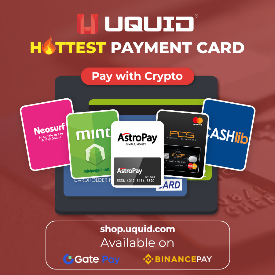 uquidcard's tweet photo. #Uquid Hottest Payment Card
💳Using your #crypto to top-up the pre-paid cash voucher
#Prepaidcard allows users who don't have a bank account to shop and pay online!
👉https://t.co/Ay0rxEkb5Q
#BinancePay #GatePay #AstroPay #MintPrepaid #Cashlib https://t.co/qYtrgyvYJ0