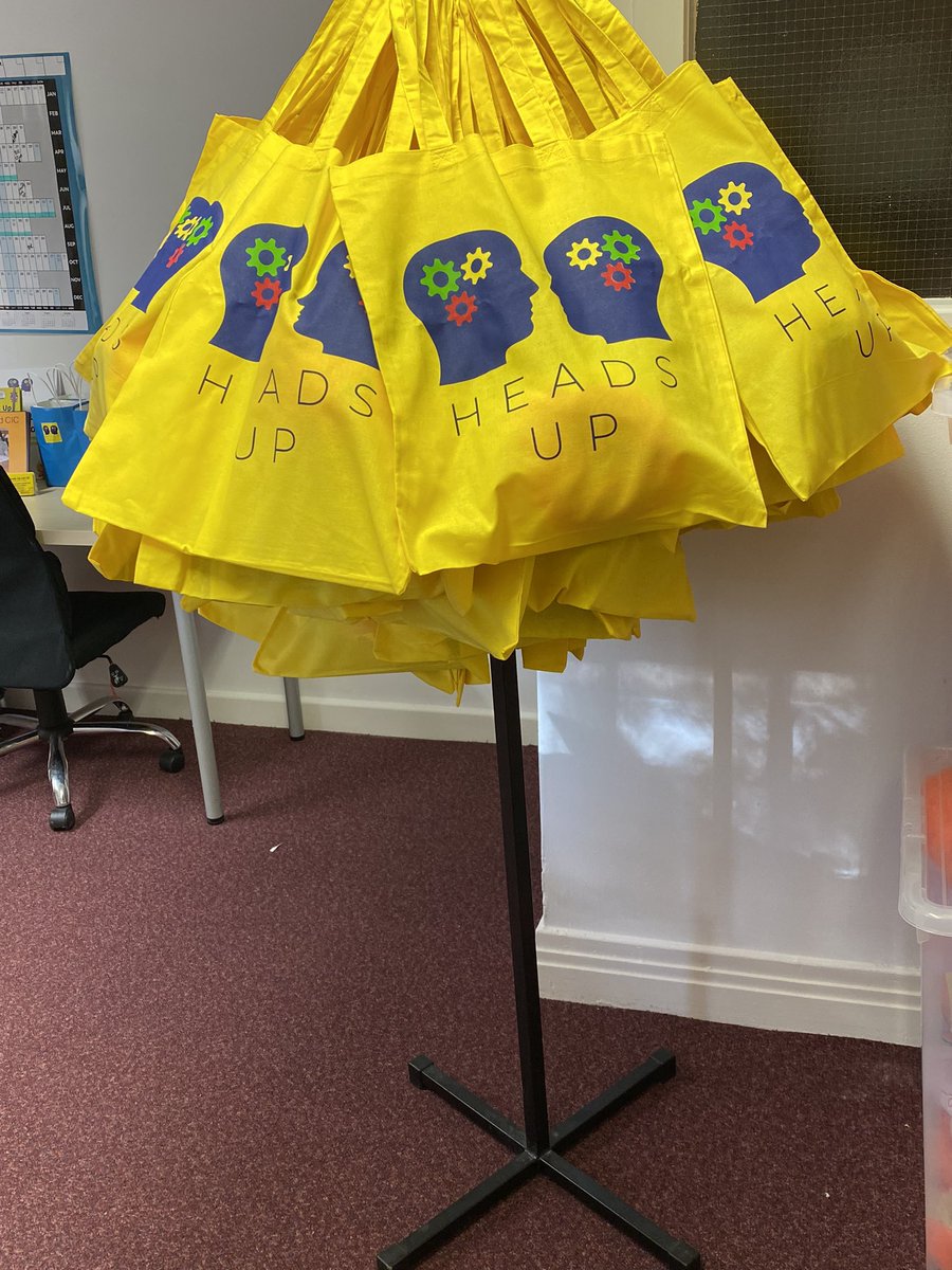 Our Heads Up tree! 50 packs of emotional literacy tools all ready to send out via @Space4houghton Thank you to <a href="/parlettt/">Toni Graham</a> <a href="/coopuk/">Co-op</a> and all the customers who chose us as their local cause. #childrensmentalhealth #emotionalintelligence #workingwithcommunities #brainbesties