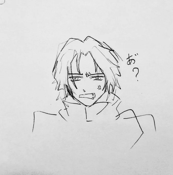 道長君のそういう顔好きという雑描き 似ない 