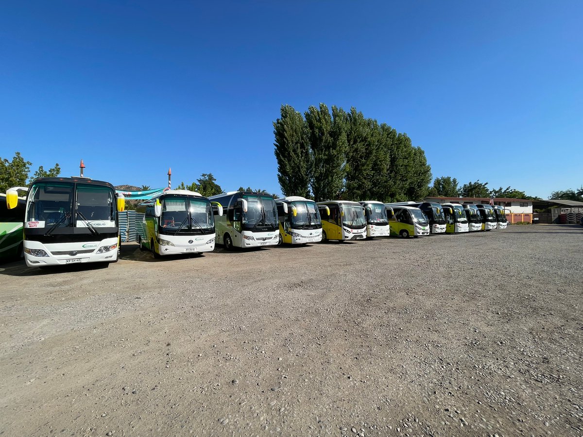 BUSES_ECOBUS's tweet photo. ✅ Transporte de personal • Acercamiento de personal de empresas
• Contratos y convenios con empresas ✅ Viajes especiales • Visitas empresas
• Giras de estudio
• Traslados estudiantes
• Traslados a la cordillera ✅ Servicios turísticos • Traslados a diferentes localidades https://t.co/O2iPKNfnUf