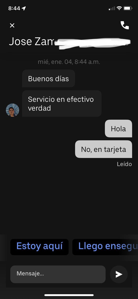 Cheivs's tweet photo. ¿Qué hacemos, @Uber_Col, para que tus conductores dejen de cancelar servicios, después de esperarlos, cuando les dices que el pago es con tarjeta? https://t.co/Q9GUPns3hc
