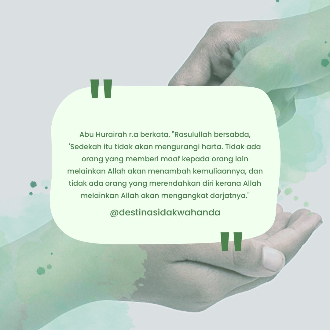 Jom kita bersedekah. Tak rugi pun #sedekah #dakwah #Hadis #hijrah