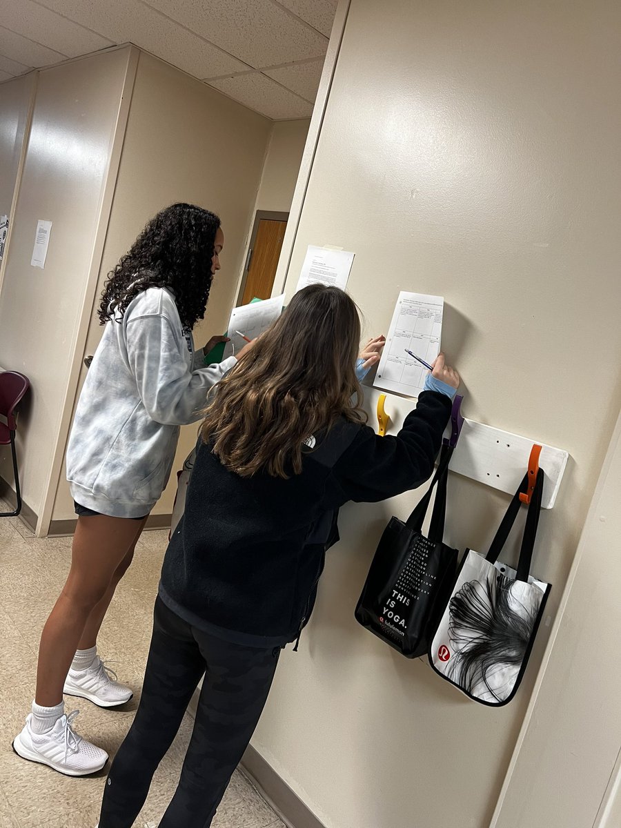 CourtneyhsWard's tweet photo. Gallery Walk to build context and preview an upcoming unit #techfreefun @IHMiddle #IHPromise https://t.co/EDfeeuLwOW