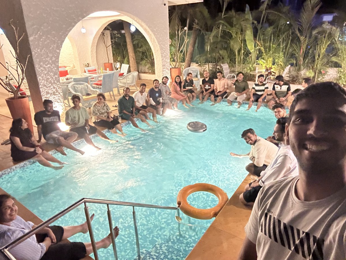 nitprashant's tweet photo. We just concluded an experience of a lifetime 🎉

25 builders came together at a Villa in Goa to vacation plus build &amp; launch a side project 🚀

We are now doing a public demo day and you are invited

Want to witness what got built? 👇 https://t.co/IKLhuh8eVK