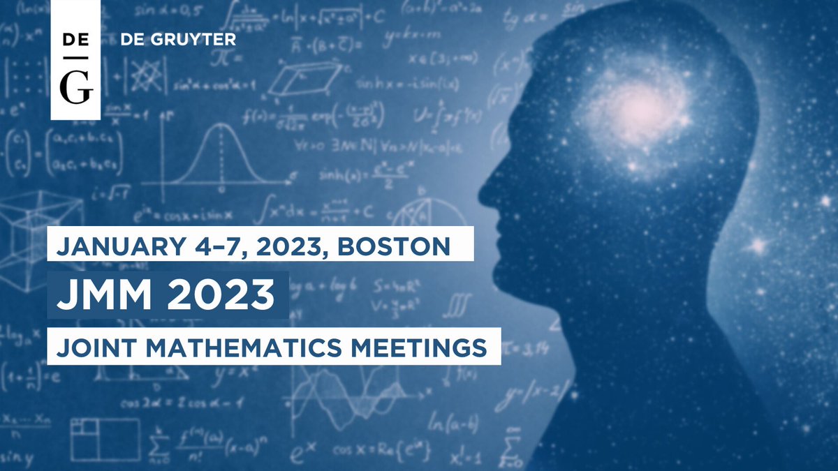Joint Mathematics Meetings on Twitter: 
