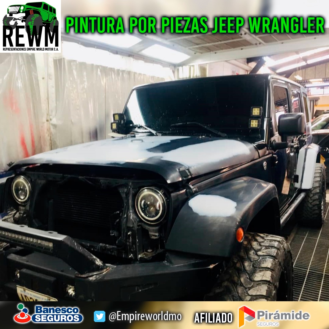 empireworldmo's tweet photo. PINTURA GENERAL Y PULITURA JEEP WRANGLER Sistema SMART de reparaciones / cristalizado 3M
TALLER AUTORIZADO @SegPiramide @BanescoSeguros
Av. Ávila con Av. Gamboa San Bernardino, 1/2 cuadra del SAIME. (0212)5529718 #vehiculos #Caracas #pintura #coches #Autos #jeep #wrangler https://t.co/xfavFPBAFj
