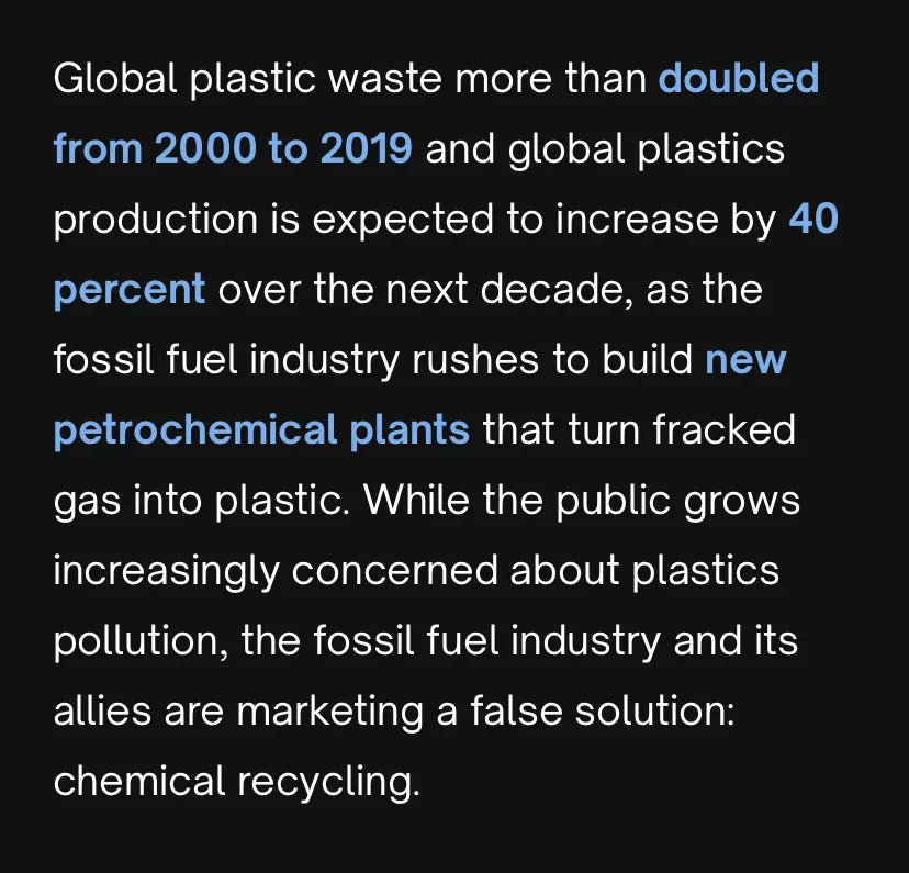 ZeroWasteIthaca's tweet image. Don’t be fooled by the industry greenwash - this is a great roundup about chemical recycling! Check it out! 

Read more here: buff.ly/3WGJeHx

#zerowaste #upstreamsolutions #reducereuse #breakfreefromplastic #twithaca