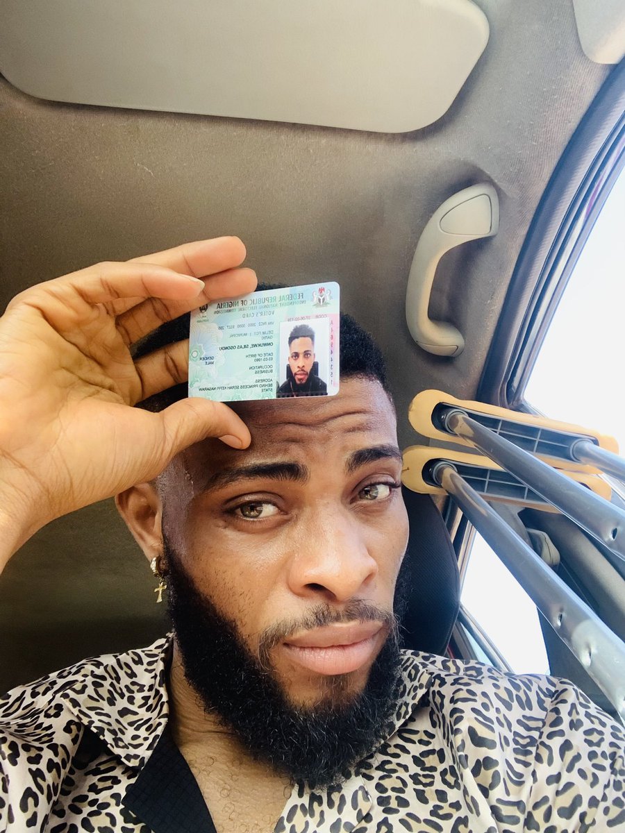 LegitNavas's tweet photo. I had to go get my PVC against all odds, yes I did it even while in pains cos this very pain is not as deep as the pains my motherland is facing right now
Certified OBIDIENTLY YUSUFUL Youth
#ObiDatti2023 #NigeriaDecides2023 #PeterObi4President2023 https://t.co/Fo7Y7datxo