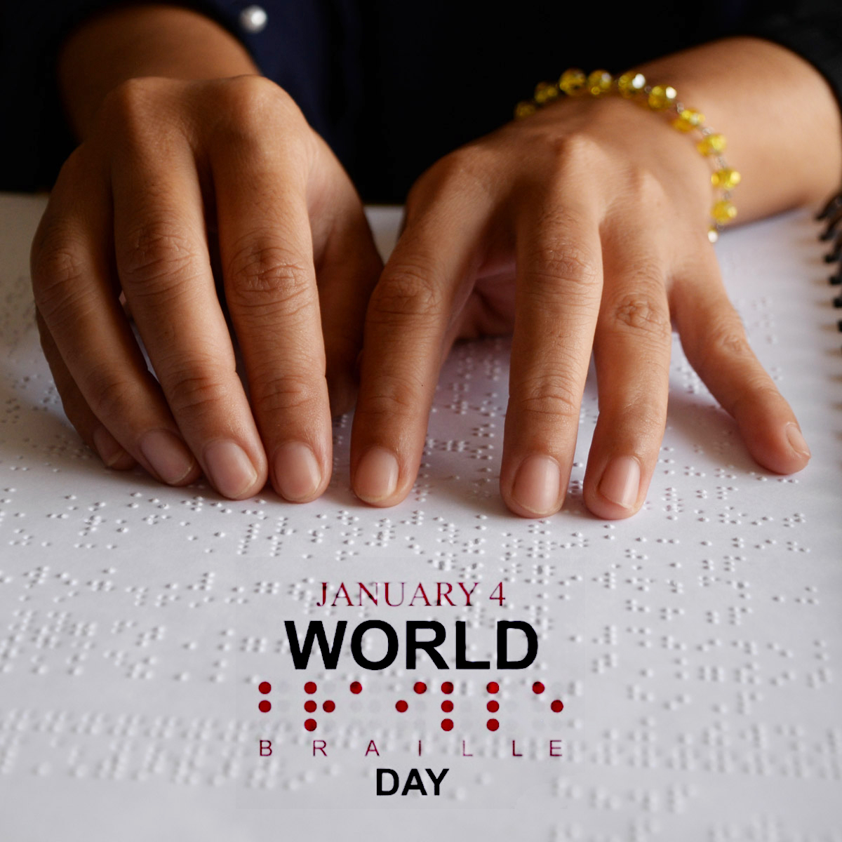 BACEmploy's tweet image. #WorldBrailleDay celebrates the importance of #braille as a medium of communication and helps promote awareness of braille’s value as a tool for including people with visual impairment in education and daily life. #accessibility