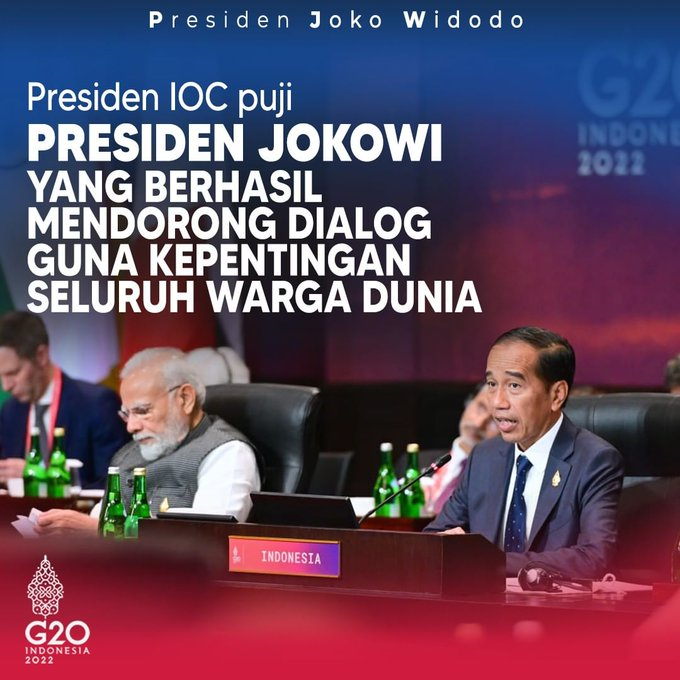 Presiden Jokowi adalah presiden terbaik untuk bangsa dan negara