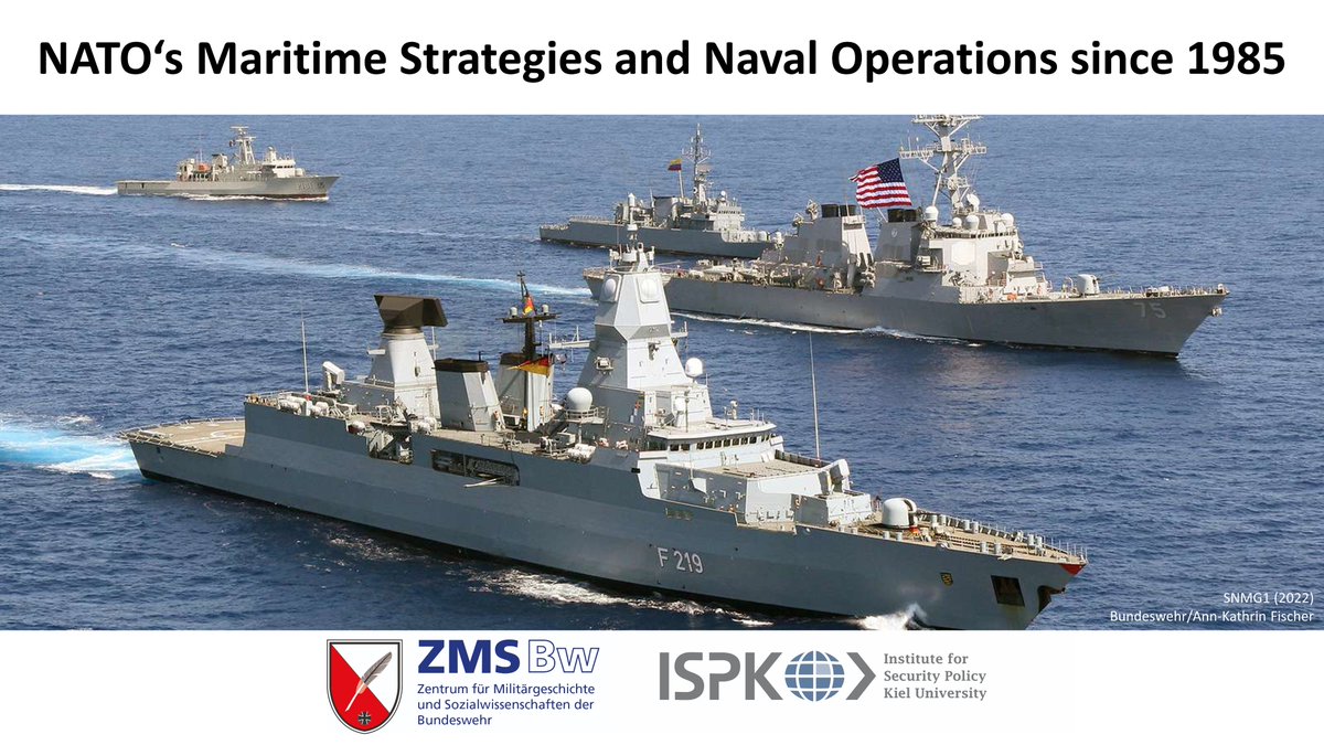Excited to announce our new research project: <a href="/ISPK_org/">ISPK</a> &amp; @bundeswehrinfo Center for Military History and Social Sciences (ZMSBw) will work on naval aspects of @nato from the late Cold War through today. Workshops, conferences, publications, we shall have it all! Anchors aweigh!