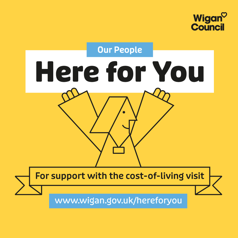 pemstjohns's tweet photo. If you are finding the rising cost-of-living is having an impact on your finances, mood or family life, Wigan Council can help to point you in the right direction. Please see website below. https://t.co/urJE8QSelD