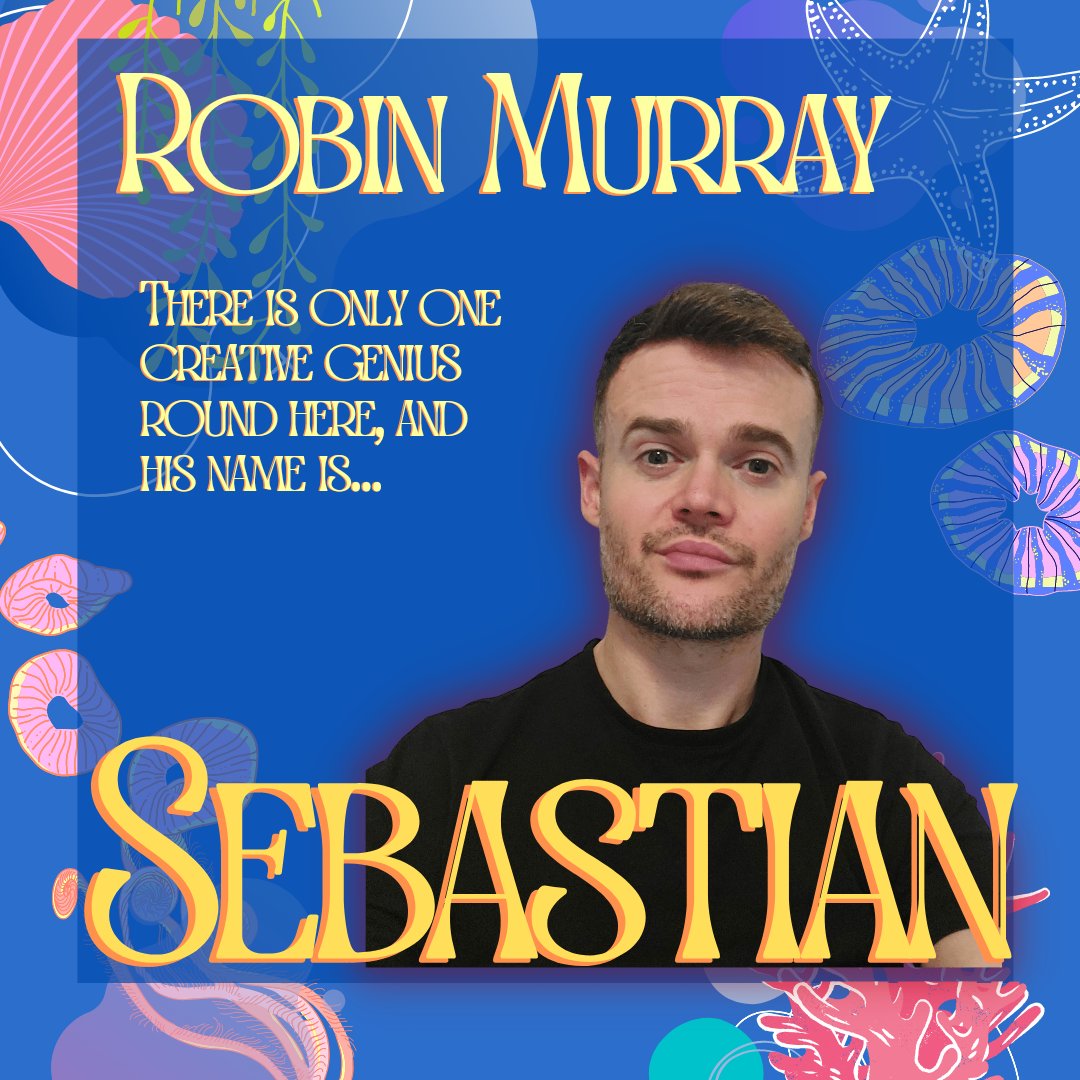 Bonjour hi from Sebastian! 

Zee creative genius under zee sea and Tritons right hand crab... lobster?

Meet him this Friday for opening night and get your tickets soon as we're selling out fishies!

🎟️🎟️:baldoylemusicalsociety.ie/products/the-l…