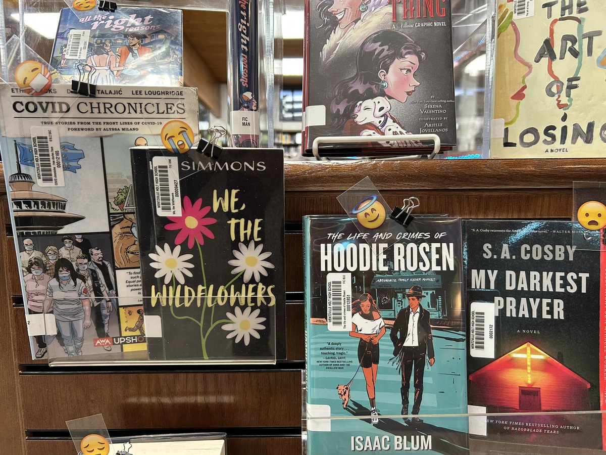 HoltLibrary's tweet image. Can’t decide what to read? Let the emojis lead the way! #WSDLibraries #KeepReading