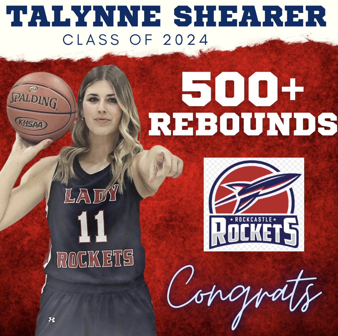 Please help us in congratulating <a href="/talynne_shearer/">talynne shearer</a> on the great accomplishment of getting her 500th rebound over Christmas break at the South Warren tournament!