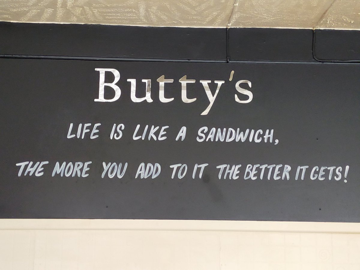 ButtysStAnnes's tweet photo. Thanks to @JessWinterr for her fantastic signwriting. https://t.co/ljJoU29RuW