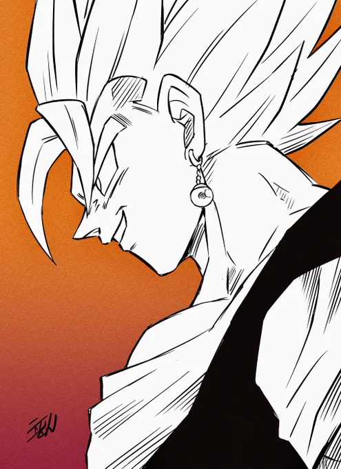 ベジット!#ドラゴンボール #ファンアート 