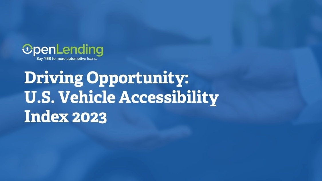 Expanding your customer base starts with expanding loan opportunities to all borrowers. We’ve compiled the data to showcase just how lenders can empower vehicle access while building customer loyalty and lifetime value. Review the data 👇 fal.cn/3uR7b