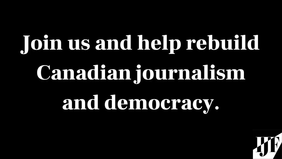 Today, we’re launching the Investigative Journalism Foundation. 

We’re building a new journalism model. Data-driven. Radically transparent. Laser-focused on serving the public and speaking truth to power.

Here’s what you need to know🧵:  theijf.org
