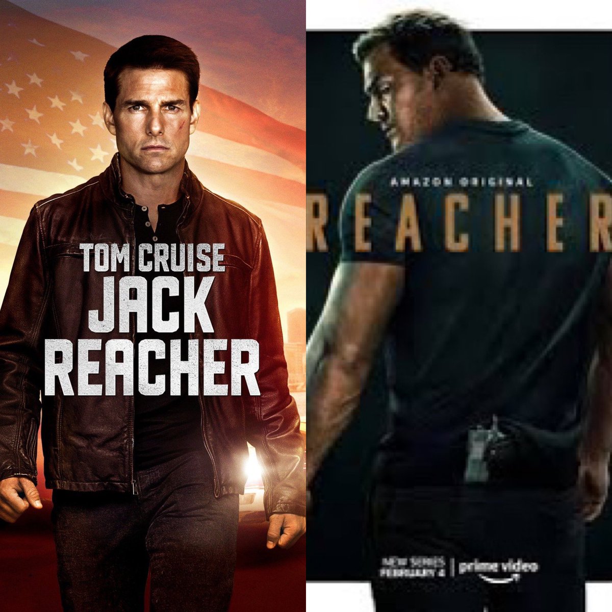 Pick your Reacher. Cruise or Ritchson?
#jackreacher #leechild #TomCruise #AlanRitchson #thriller #actionmovie #actionfilm