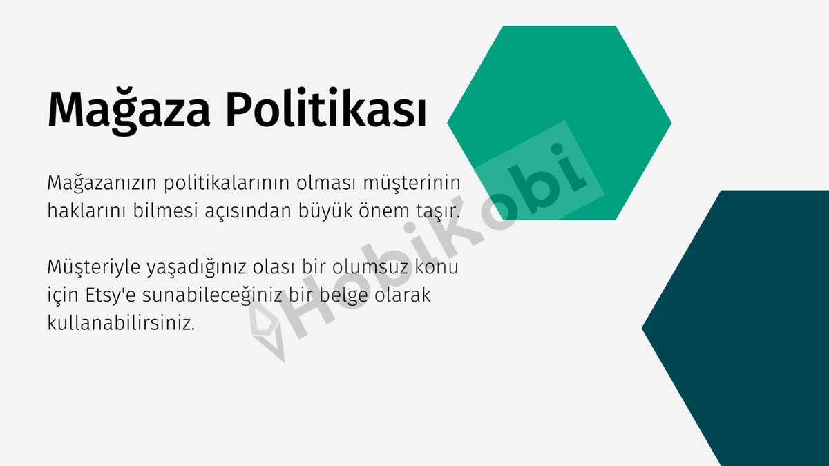HobiKobi_'s tweet photo. Bu sunumda bulunan  'Mağaza Politikası' konusunun bir bölümünü ekteki görsellerde bulabilirsiniz. https://t.co/JuI2WE26jy