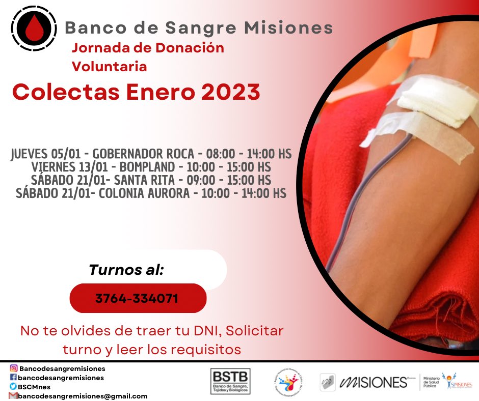 BancoSangreMisiones tweet media