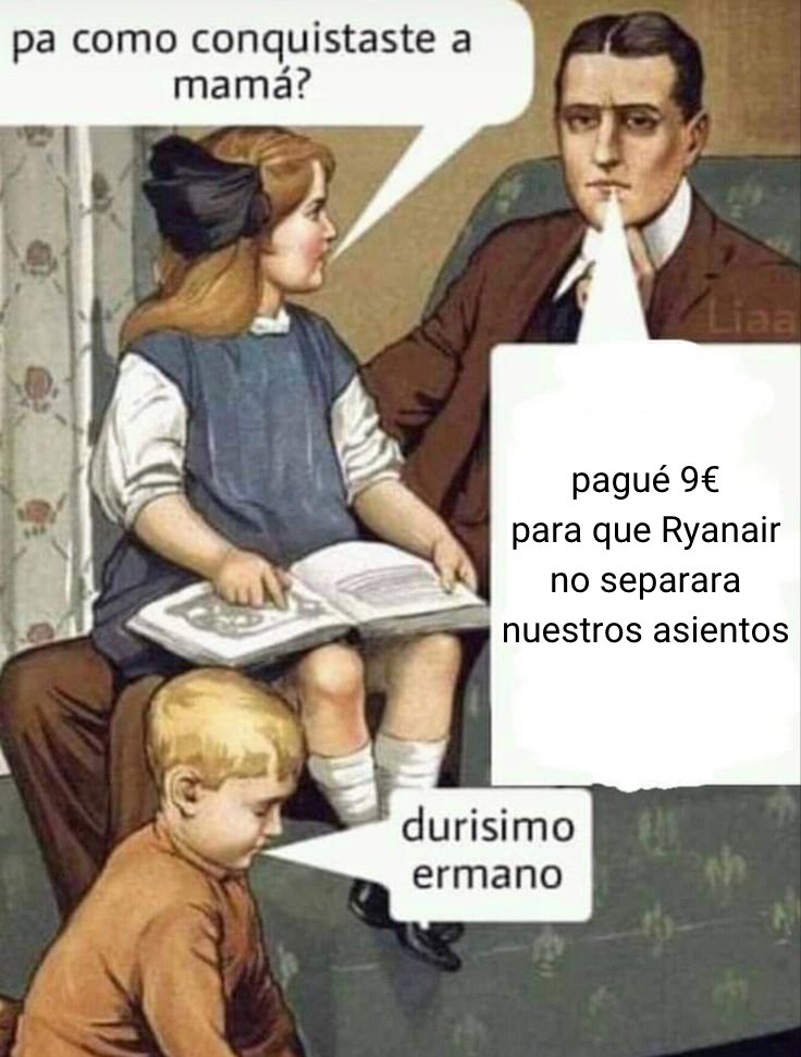 Ryanair_ES's tweet photo. No seáis tacaños 👍🏼 https://t.co/Lb904UL8bn