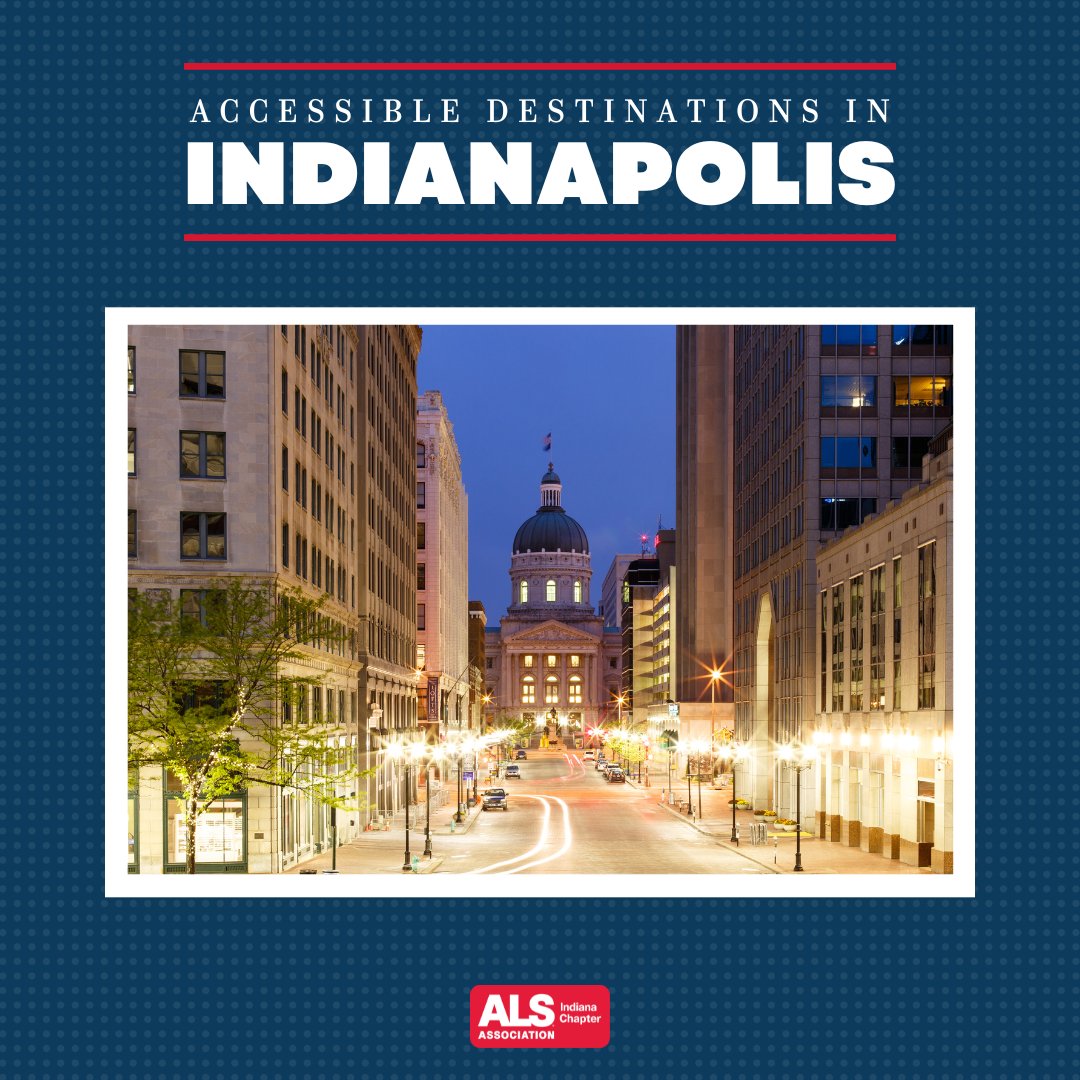 ALSAIndiana's tweet photo. Looking for some fun, wheelchair-accessible destinations across Indianapolis? Check out this list from accessibleGO for a list of fun, ALS-friendly activities 👉 https://t.co/k86THRhviD

#ALS #whateverittakes #accessible #accessibility #wheelchair https://t.co/SY7E3HsQGu