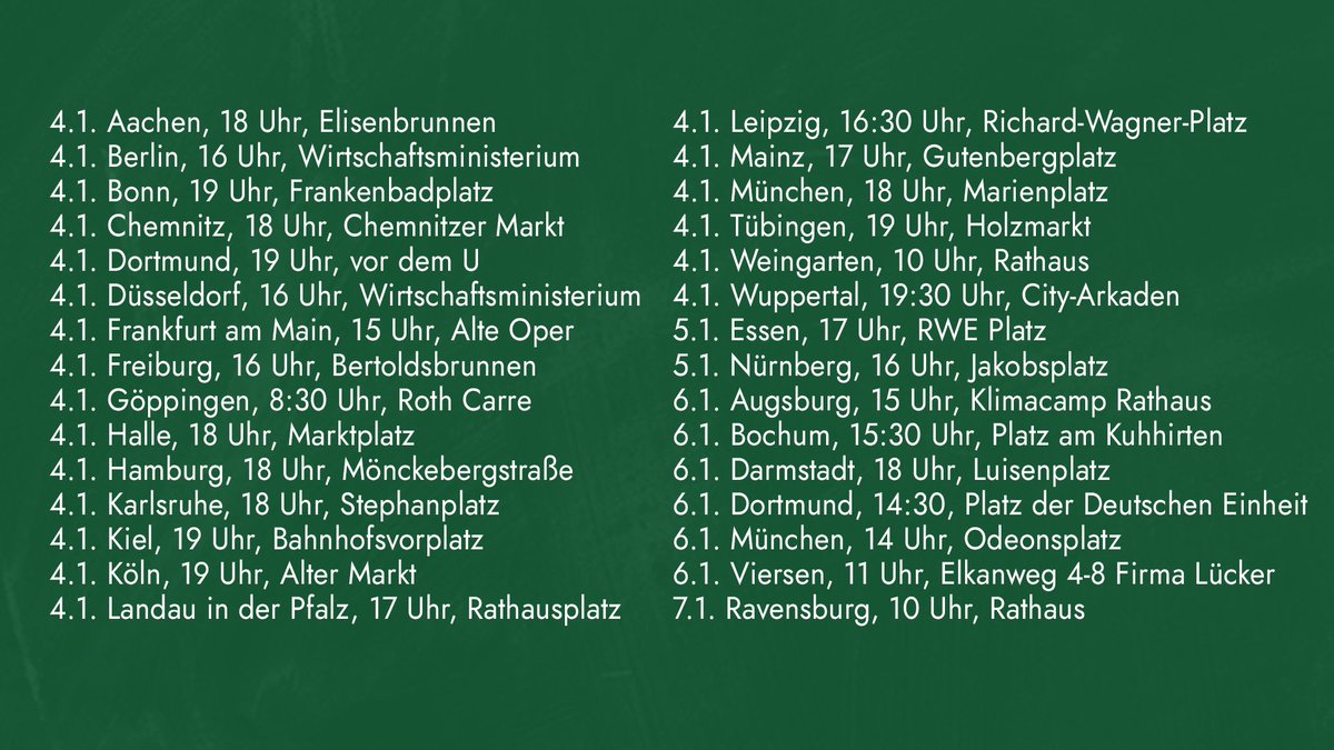 FridayForFuture's tweet photo. Gleich starten in ganz Deutschland Proteste, um zu fordern, dass #LütziBleibt: https://t.co/Ip3Q4gvgkt