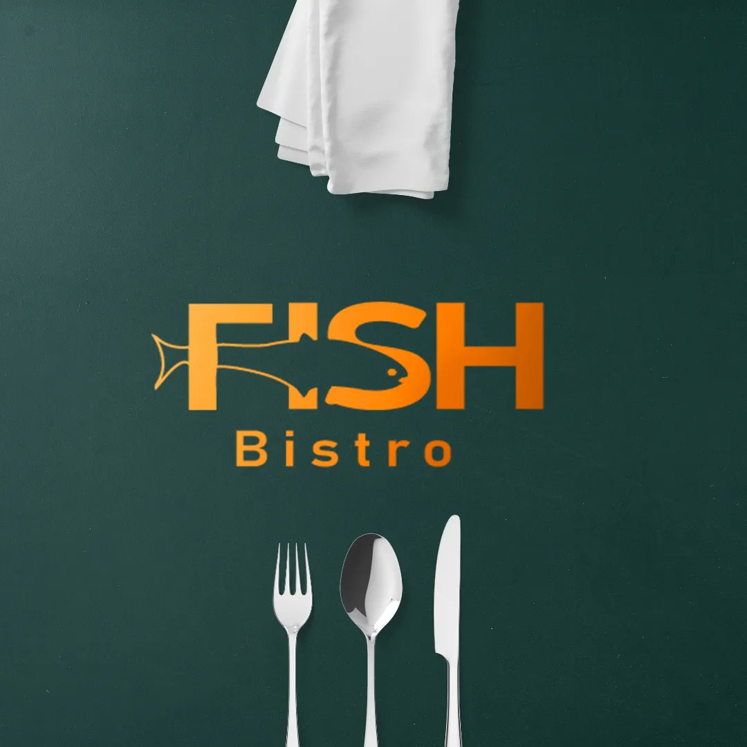 b_hamzee_'s tweet photo. Fish Bistro is a restaurant that specializes in sourcing, preparation and serving of seafood cuisine and dishes (as opposed to frozen products), fish only.

The task was to develop a minimal, memorable, luxury identity. 
Here is what I delivered. https://t.co/7jK7zgpyNK