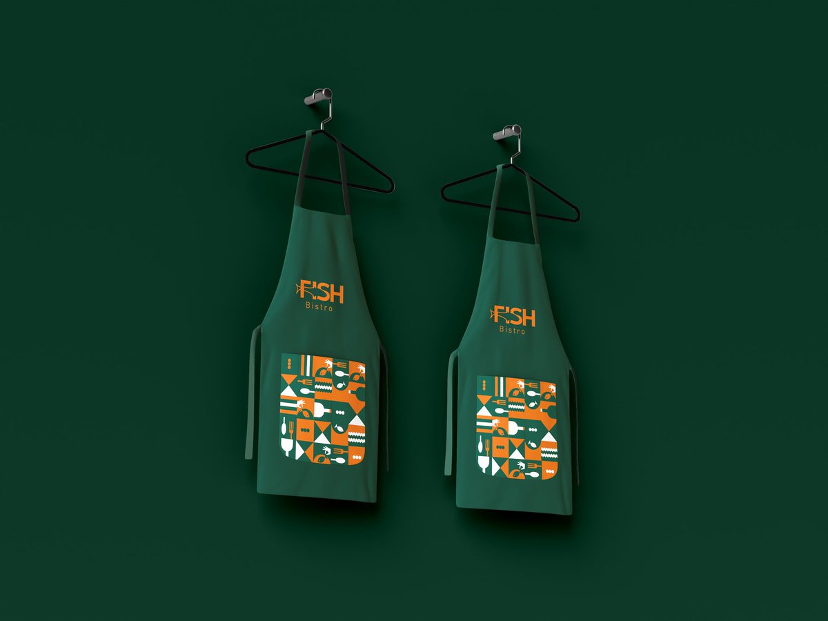 b_hamzee_'s tweet photo. Fish Bistro is a restaurant that specializes in sourcing, preparation and serving of seafood cuisine and dishes (as opposed to frozen products), fish only.

The task was to develop a minimal, memorable, luxury identity. 
Here is what I delivered. https://t.co/7jK7zgpyNK