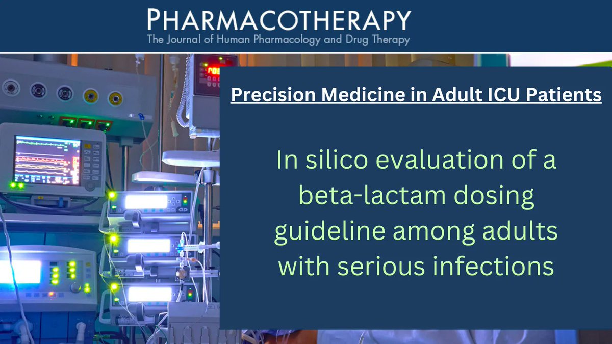 Pharmacotherapy tweet media