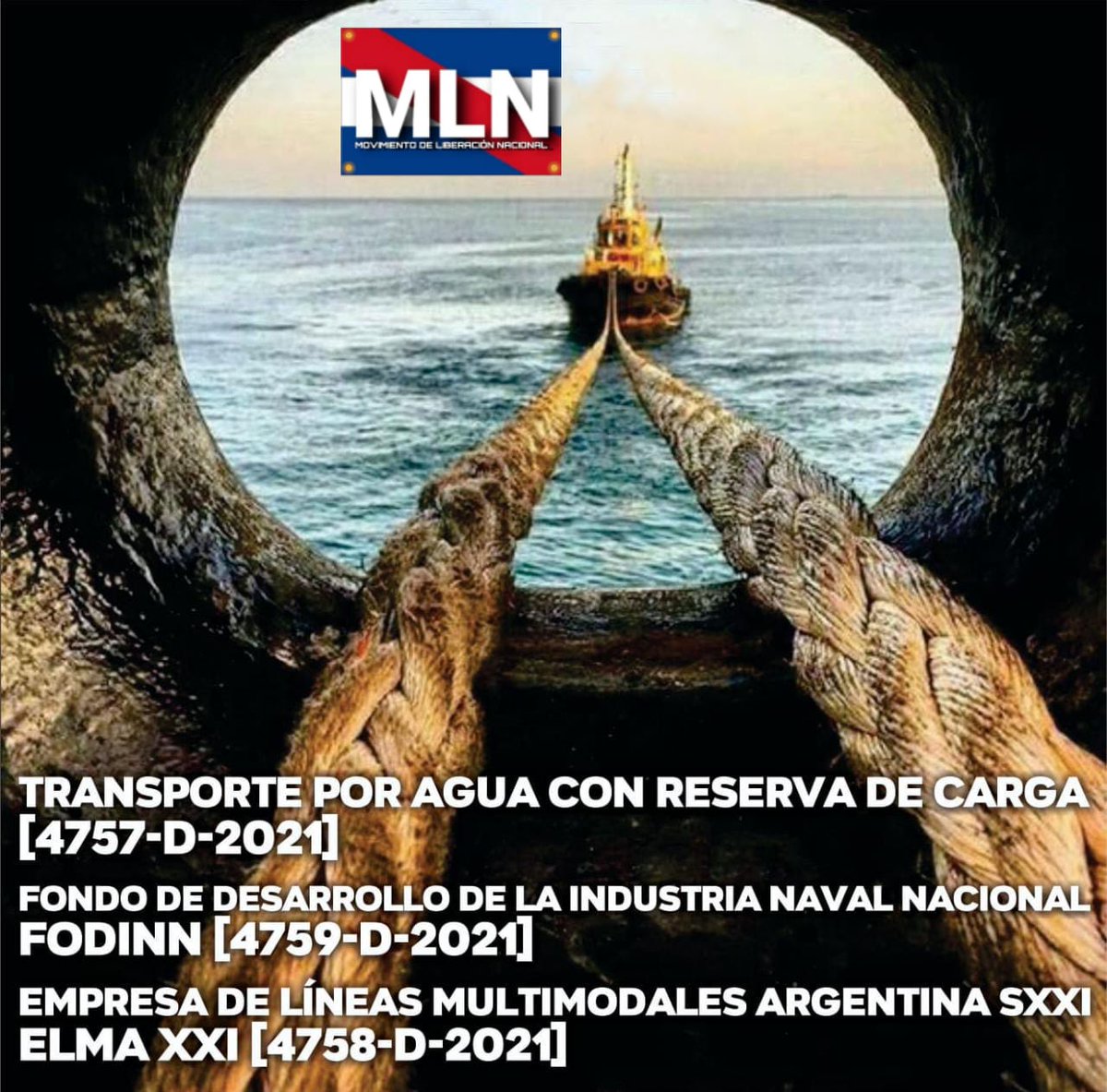 PiafRiviere's tweet photo. La Patria marítima nos está llamando en auxilio de todo el territorio nacional. ¡Argentinos, volvamos a navegar!
#PatriaLibreJustaYSoberana
#PlanNaval es #PlenoEmpleo
#MarinaMercante
#FOFINN
#ELMAXXI https://t.co/t3VIgA4WKe