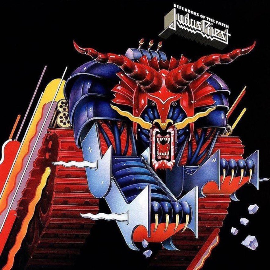 On this day in metal in 1984, #JudasPriest released the GREAT album "Defenders Of The Faith" #HeavyMetal #OnThisDay #ThisDayInMetal