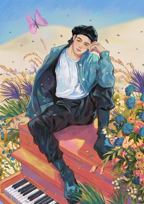 the best is yet to come #suga #btsfanart 