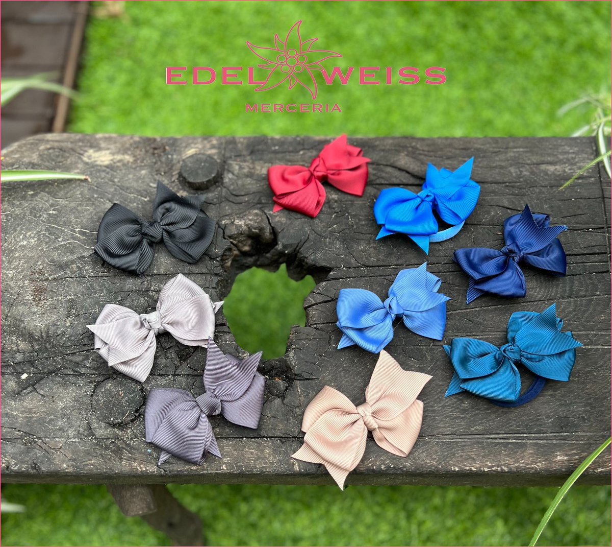MercEdelweiss's tweet photo. LAZOS 🎀 DOBLES HECHOS A MANO

Añade un toque de color y estilo a los conjuntos de tu pequeña con nuestra lazo doble hecho a mano.

Fabricado con cinta gros-grain de 1ª calidad, este lazo está disponible en +50 colores  🌈.

Incluye una goma para que sea muy fácil de poner. https://t.co/J3XN9r5UCd