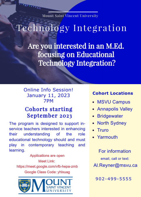 Past students, please retweet and help spread the word!