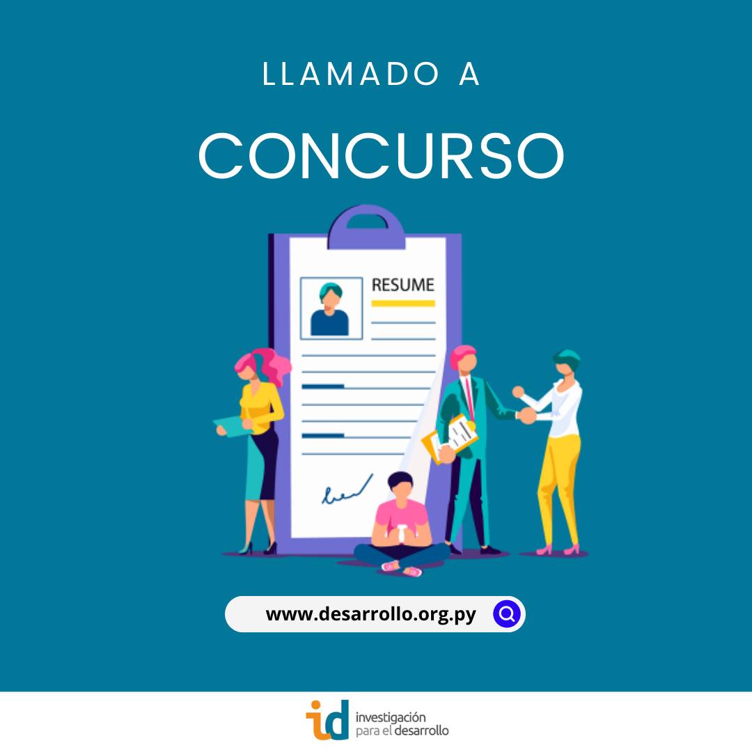 ➡EXTENSION DEL PLAZO DE ENTREGA DE PROPUESTAS

 📌"CONSULTORÍA PARA APOYAR A LA COMISIÓN NACIONAL DE VALORES (CNV) EN LA REDACCIÓN DE UNA PROPUESTA DE RESOLUCIÓN PARA LA REALIZACIÓN DE SEGUNDAS OPINIONES PARA LA EMISIÓN DE BONOS ODS"

MAS INFORMACION EN:
desarrollo.org.py/llamado-a-conc…