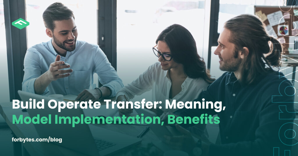 Forbytes1's tweet photo. BOT model consists of 3 phases:
1️⃣ Build
2️⃣ Operate
3️⃣ Transfer
Why do businesses choose this model instead of traditional cooperation on the project? This question and many others are answered in our new article:
https://t.co/t2j3pjdbXE
#bot #buildoperatetransfer #botmodel https://t.co/zlSe8a1M38