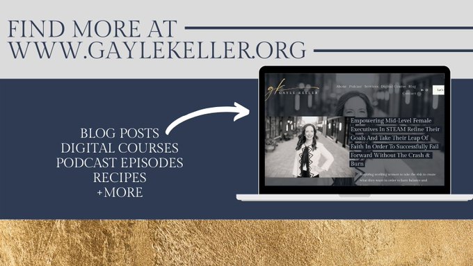 Anything you need you can find at gaylekeller.org.

Let me know how we can work together or take a look at some of my past work and learn a little bit more about me. 

#podcaster #WomeninBusiness #womenempowerment