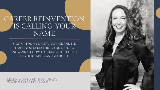 Changing the course of your career can be scary.

Let me give you the tools you need to do it successfully, whenever you decide that time may be.

Take the first step by signing up for my digital course, featuring two ways to take it so you can best fit it into your schedule.