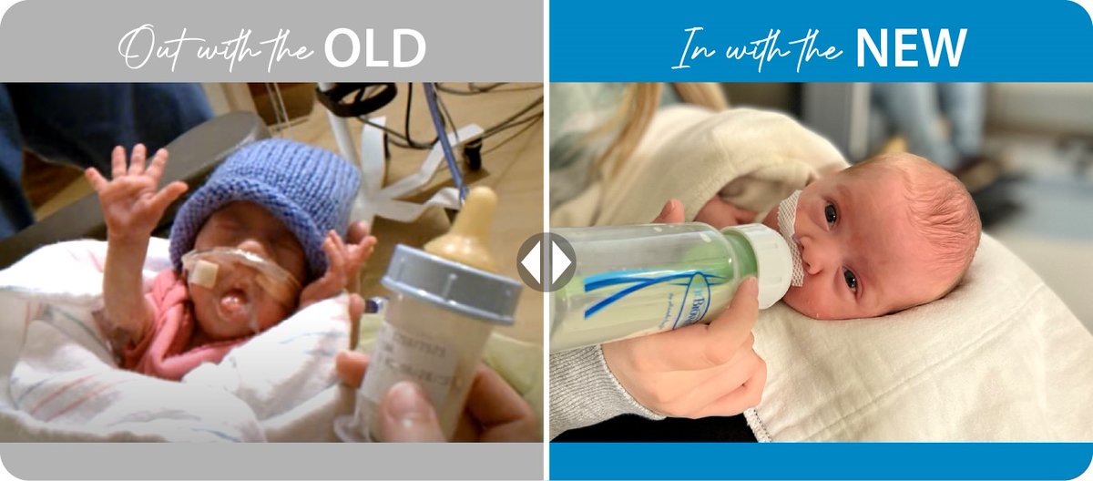 DrBrownsMedical's tweet photo. Is 2023 the year for your unit to do away with “OLD” traditional feeding practices and embrace “NEW” evidence-based feeding practices? Dr. Brown’s Essential Feeding Solution products + Infant-Driven Feeding™ is your TOTAL solution. #NICU #feedingsolution #idf #drbrownsmedical https://t.co/pTC9kNRlb8