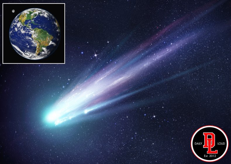 On February 1st-2nd, a comet will pass by earth and will be visible by the naked eye. This phenomenon has not happened in 10,000 years.