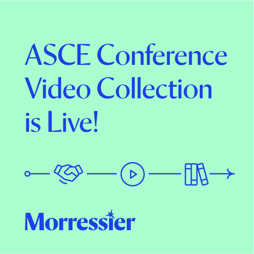 Morressier's tweet photo. We're thrilled to launch the @ASCETweets Conference Video Collection to expand access to the latest cutting-edge breakthroughs in civil engineering and elevate the conference experience.

Learn more about this exciting collaboration:
https://t.co/upkxw9v4Qi https://t.co/anxaSiYwJ4